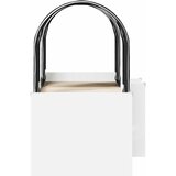  Krevet s Tunelom 4 pcs Bijela i crna Konstruirano drvo | shoptok.hr