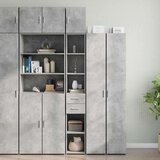 vidaXL Uski ormarić za pohranu sivi 30x42,5x225 cm konstruirano drvo | shoptok.hr