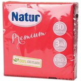  Salvete NATUR Premium crvene 3sloja 30kom Cene
