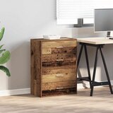  Ormari s 2 ladice 2 kom boja drva 60x31x40 cm konstruirano drvo | shoptok.hr