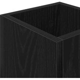  Stalak za ki&amp;scaron;obran s pohranom Crni hrast 20 x 20 x 55,5 cm Slike