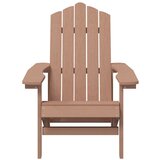  Vrtne stolice Adirondack 2 kom HDPE smeđe | shoptok.hr