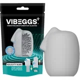 Naughty Nubs - vibracijsko jaje masturbator (bijelo)