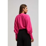 Marisse Fuchsia Puff Sleeve Sweatshirt | ePonuda.com