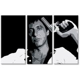  Največji mafijci na platnu Scarface - Tony Montana s pištolo v roki () | Shoptok.si