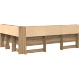  Skladišno uzglavlje hrast artisan 135 cm Konstruirano drvo | shoptok.hr
