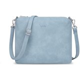 Vuch Crossbody torba Coalie Suede Blue, 20 x 24 cm Slike