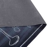 Kuhinjski Mat Geometric Chefov prostor 60 x 300 cm Baršun | shoptok.hr