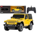  Licencirani auto na daljinsko upravljanje JEEP Wrangler JL Rubicon 1:24 - žuti | Shoptok.si