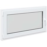  Prozor za podrum RISOR Bijeli 110 x 70 cm PVC i staklo - Bijeli 110 x 70 cm (dvostruki sloj) Nagibanje i okretanje lijevo | shoptok.hr