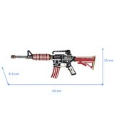  3d drvena slagalica - Airsoft M4 karabinčić | ePonuda.com