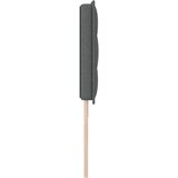  Naslon za glavu Linije Dizajn Tamno Siva 180 cm Tkanina | shoptok.hr
