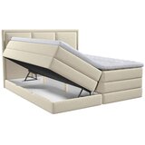 MID.YOU POSTELJA BOXSPRING 180 cm x 220 cm , tekstil bež | Shoptok.si