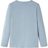  Dječja majica dugih rukava svjetloplava 92 | shoptok.hr