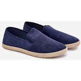 Boto Men's espadrille sneakers made of eco suede navy Lunaria | shoptok.hr