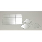 Ondega Zrcalne Plošče Quattro Silber 12 Kosov, 15x15 Cm | Shoptok.si