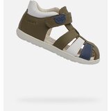 Geox Light green boys' sandals Macchia - Boys Cene
