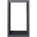  Stalak za drva za ogrjev antracit 60x40x100 cm čelični | shoptok.hr
