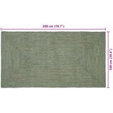  Tepisi za područja Pravokutni Maslinastozelena 100 x 200 cm | shoptok.hr