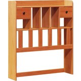  Krevet s regalom za knjige bez madraca 75 x 190 cm od borovine | shoptok.hr