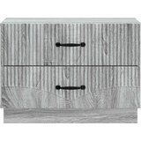  Noćni ormar Siva sonoma 62 x 34,5 x 44,5 cm Konstruirano drvo | Eponuda.com