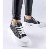 Gemre Black sneakers adorned with Antonella monogram | Shoptok.si