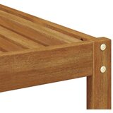 Vanjski stol Čvrsto drvo akacije Prirodna 79 x 79 x 37 cm | shoptok.hr