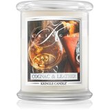 Kringle Candle Brandy & Leather dišeča sveča 411 g | Shoptok.si