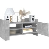TV ormarić siva boja betona 80x35x40 cm od konstruiranog drva | Eponuda.com