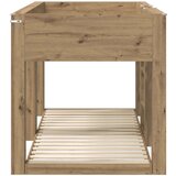  Krevet na kat za djecu Umjetnički hrast 80 x 200 cm | shoptok.hr