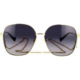 Gucci Occhiali da Sole GG1089SA 001 con Catena Gold | shoptok.hr
