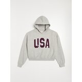 Sinsay Majica s kapuljačom s natpisom USA | shoptok.hr