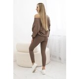 Kesi 3-piece set sweatshirt + top + mocca leggings | shoptok.hr