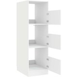  Ormar za pranje rublja s pohranom Bijelo Konstruirano drvo - Bijelo 162 cm | shoptok.hr