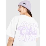Miss Tee Good Vibings Wording T-shirt white | Shoptok.si