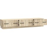 TV omarica Sonoma hrast 147 x 34,5 x 27 cm Inženirski les, (5000210685) | Shoptok.si