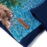  Dječja majica dugih rukava modra 116 | shoptok.hr