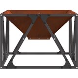  Kamin Smeđa 50 x 50 x 35 cm Čelik otporan na vremenske uvjete | shoptok.hr