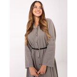 Italy Moda Dress-MI-SK-92400.17-dark beige | shoptok.hr