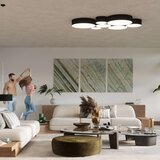  Sollux SL.0121 - Plafonjera ARENA 35 2xE27/15W/230V crna | Eponuda.com