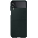 Samsung original usnjen ovitek EF-VF711LBE za SAMSUNG Galaxy Z Flip 3 F711 - zaščita zadnjega dela - zelen | Shoptok.si
