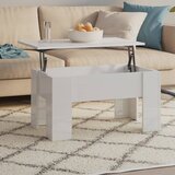  Stolić za kavu visoki sjaj bijeli 79x49x41 cm konstruirano drvo | shoptok.hr