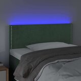  Posteljno vzglavje temno zeleno 90x5x78/88 cm žamet, (20953972) | Shoptok.si