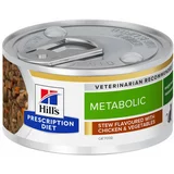 Hill’s Prescription Diet Metabolic ragu s piletinom – 96 x 82 g