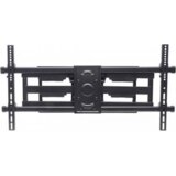 Manhattan stenski tv nosilec roka 75kg, dvojna roka, naklon -15°do 5°, črne barve 461290 | Shoptok.si