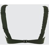 Trendyol Green Ruffles Detailed Bikini Top braon | kaki | ePonuda.com