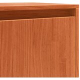  Kreveta Smeđi hrast 111 x 34 x 60 cm Čvrsto borovo drvo | shoptok.hr