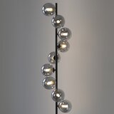SCHÖNER WOHNEN 14506-18 - led podna lampa dubai 9xG9/3W/230V crna/dimljena | Eponuda.com