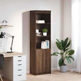 vidaXL Visoka komoda boja hrasta 50x35x180 cm od konstruiranog drva | shoptok.hr