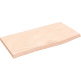 vidaXL Zidna polica 60 x 30 x 2 cm od neobrađene masivne hrastovine Cijene